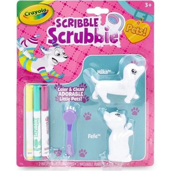 Crayola Scribble Scrubbie Pets New in Box 3+ - Picture 1 of 4